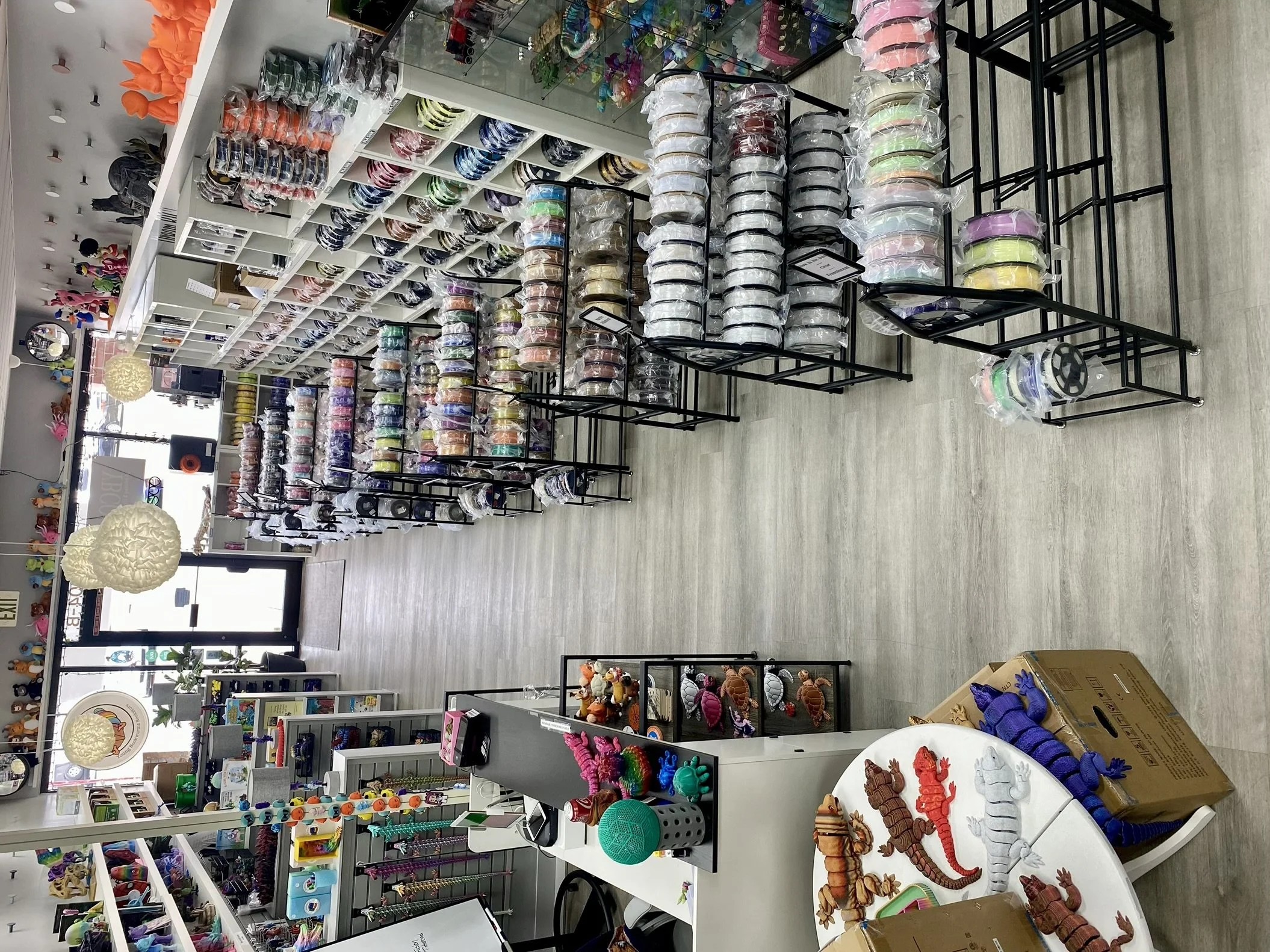 YBCO filament showroom