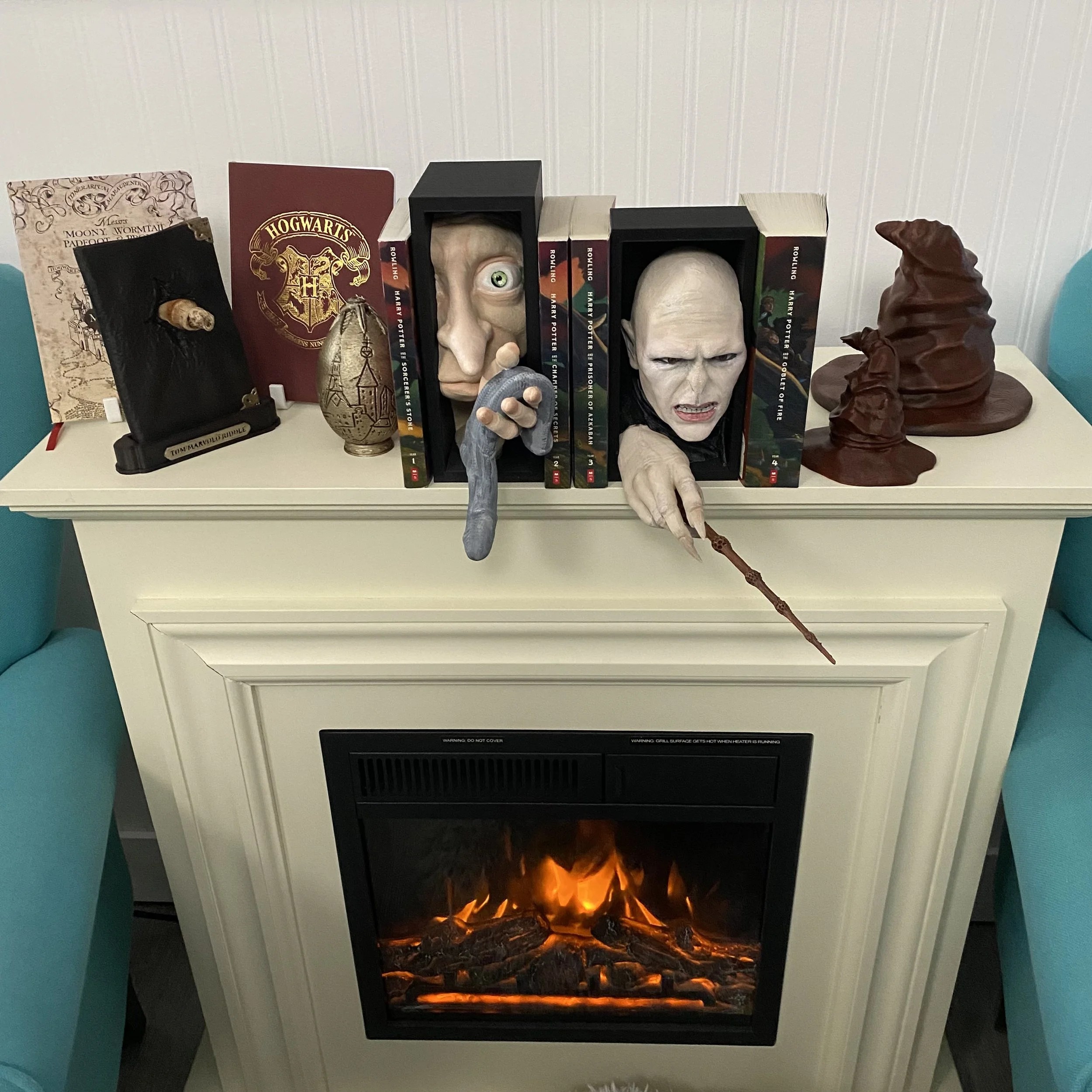Wizard display print made by YBCO